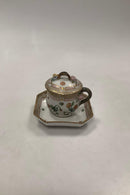 Royal Copenhagen Privat gemalt Flora Danica Creme Tasse Nr. 3514