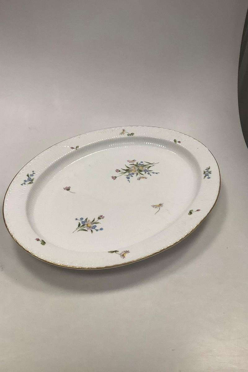 皇家哥本哈根新艺术派半花边大椭圆盘