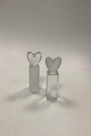 Sæt Holmegaard Hjerte Lysestager