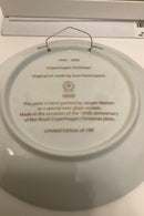 Royal Copenhagen Juleplatte fra 2008 i overglasur 199 kopier