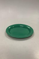 Royal Copenhagen Ursula Ovaler Teller in Dunkelgrün Nr. 085