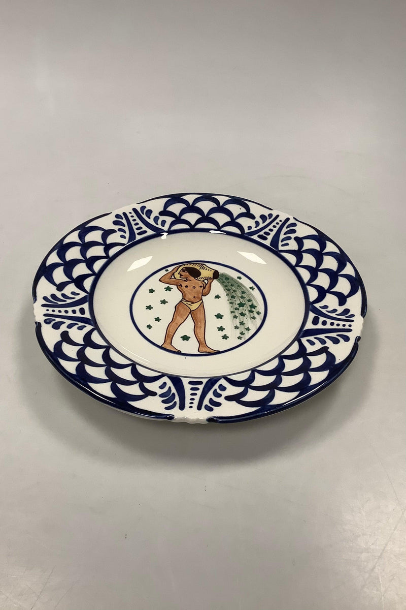 Aluminia Star Star Star Plate Aquarius No 129/151