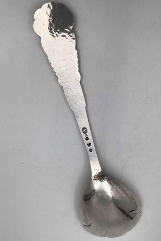 Ein Dragsted Silber Ornamental Servierlöffel (Bernstein) 1915