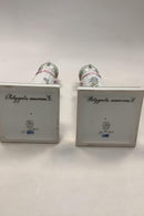 Couple Royal Copenhagen Flora Danica Candlesticks No 503