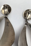 Georg Jensen Sterling Silver Earrings No. 380A (Clips)