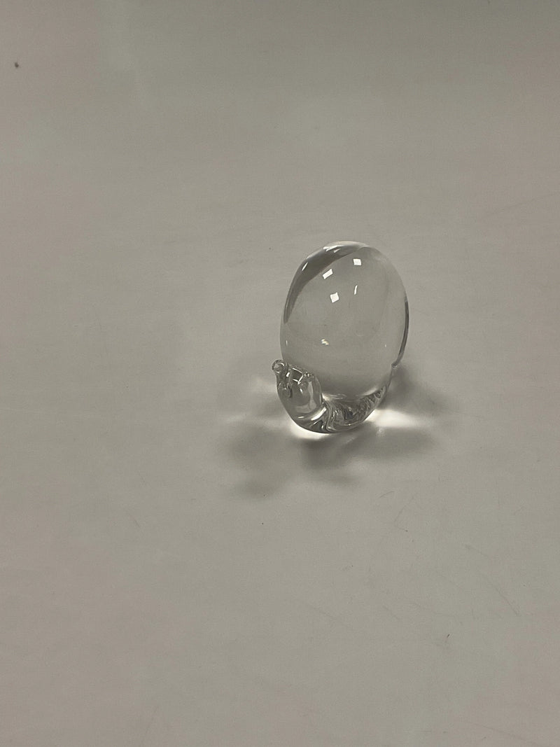 Holmegaard Glas Figur af Snegl