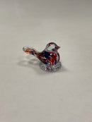 Holmegaard Figur af Fugl  Lavet som fusk på Holmegaard i 1970'erne