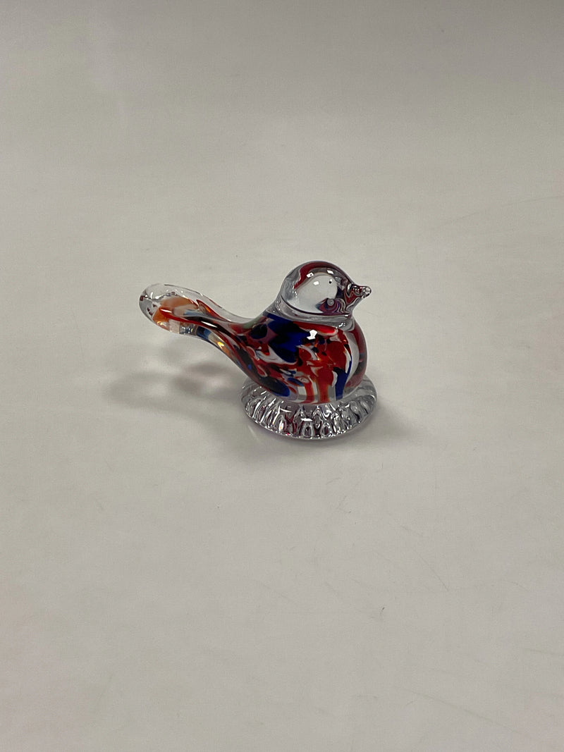 Holmegaard Figur af Fugl  Lavet som fusk på Holmegaard i 1970'erne