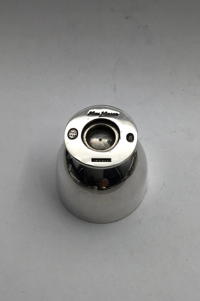 Hans Hansen Sterling Sølv Æggebæger (1935)