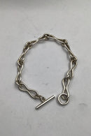 Sven Haugaard Sterling Sølv Moderne Armlænke