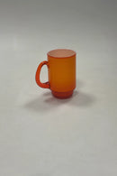 Holmegaard Palet / Carnaby Orange Glas Krus