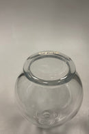 Holmegaard Byens tårne karaffel Nicolaj Kirke hvidt glas