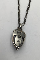 Georg Jensen Sterling Sølv Årsvedhæng 2003 (Rosa Quartz)