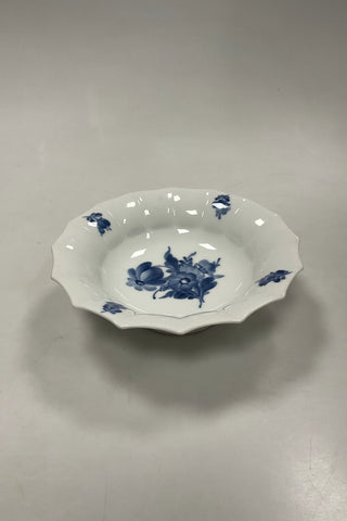 Royal Copenhagen Blå Blomst Kantet Skål No. 8607