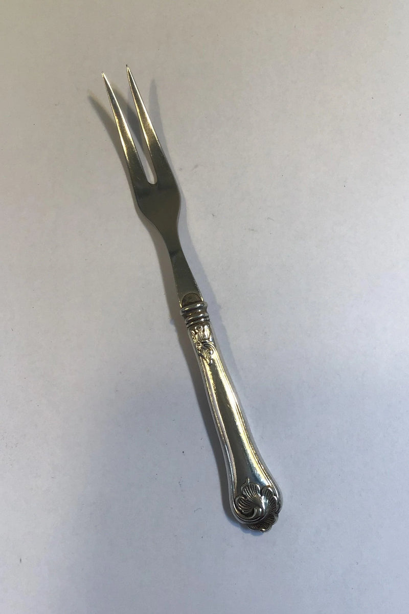 Cohr Saksisk Sølv / Stål Pålægsgaffel