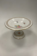 Bing og Grøndahl Tidlig Gennembrudt Opsats med blomster mønster