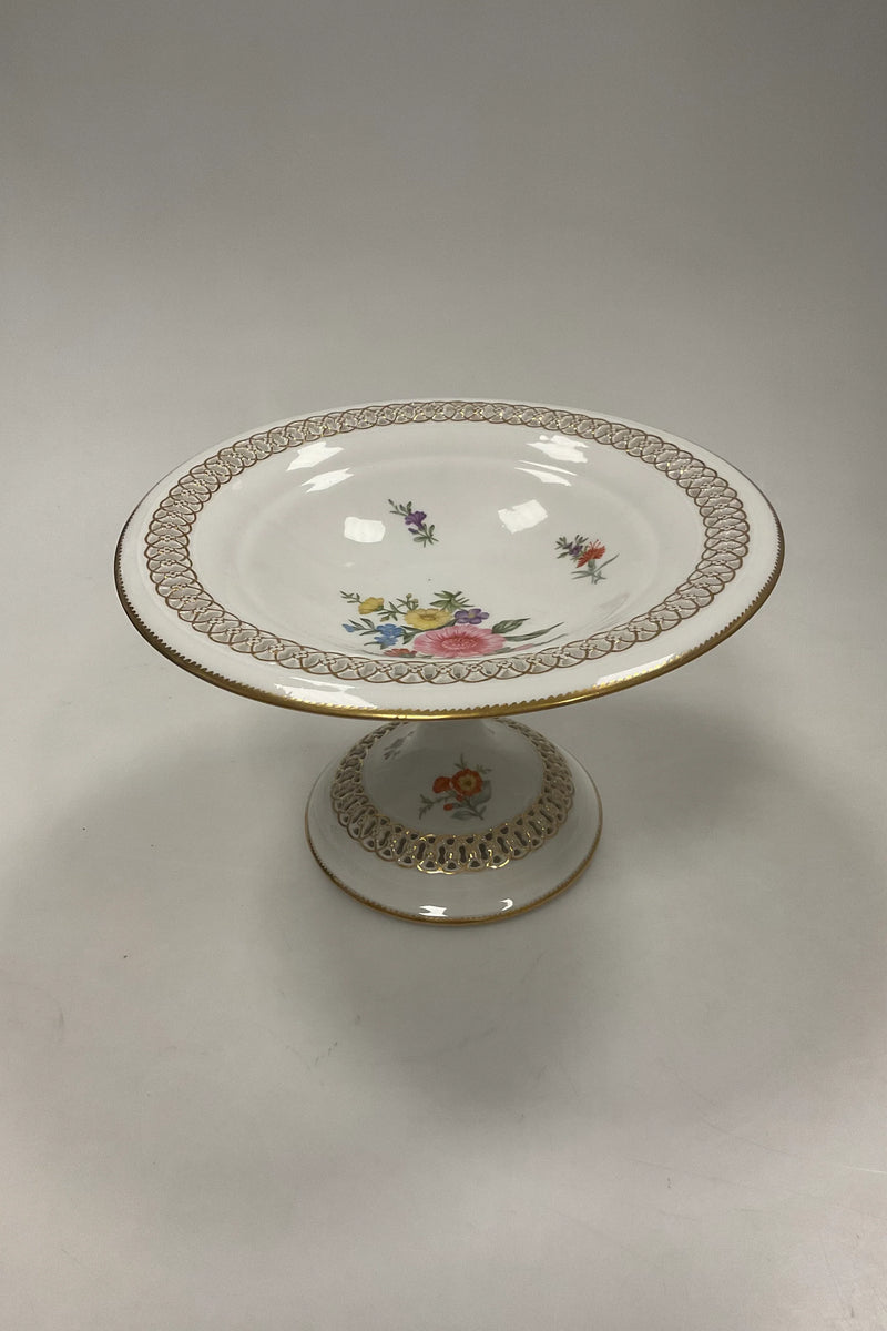 Bing og Grøndahl Tidlig Gennembrudt Opsats med blomster mønster