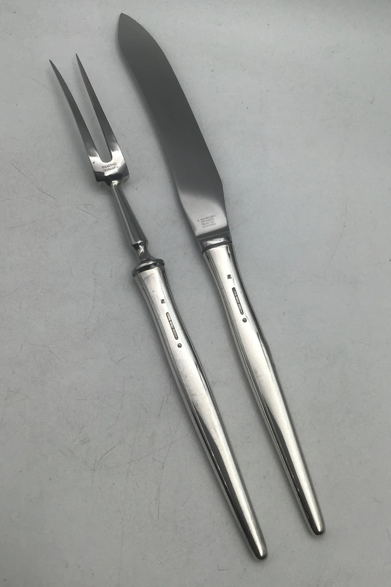 Anton Michelsen Sterling Sølv Tulip Forskærersæt