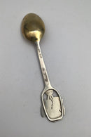 Anton Michelsen Sterling Sølv og Emalje Maribo (Roe) Ske