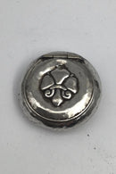 Bernhard Hertz Sølvplet Fransk Lilje Pilleæske