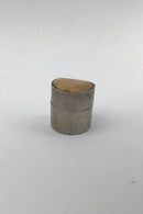 Umærket Sølv Pilleæske (Etui)