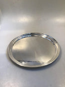 Georg Jensen Rundes Tablett aus Sterlingsilber Nr. 223 M