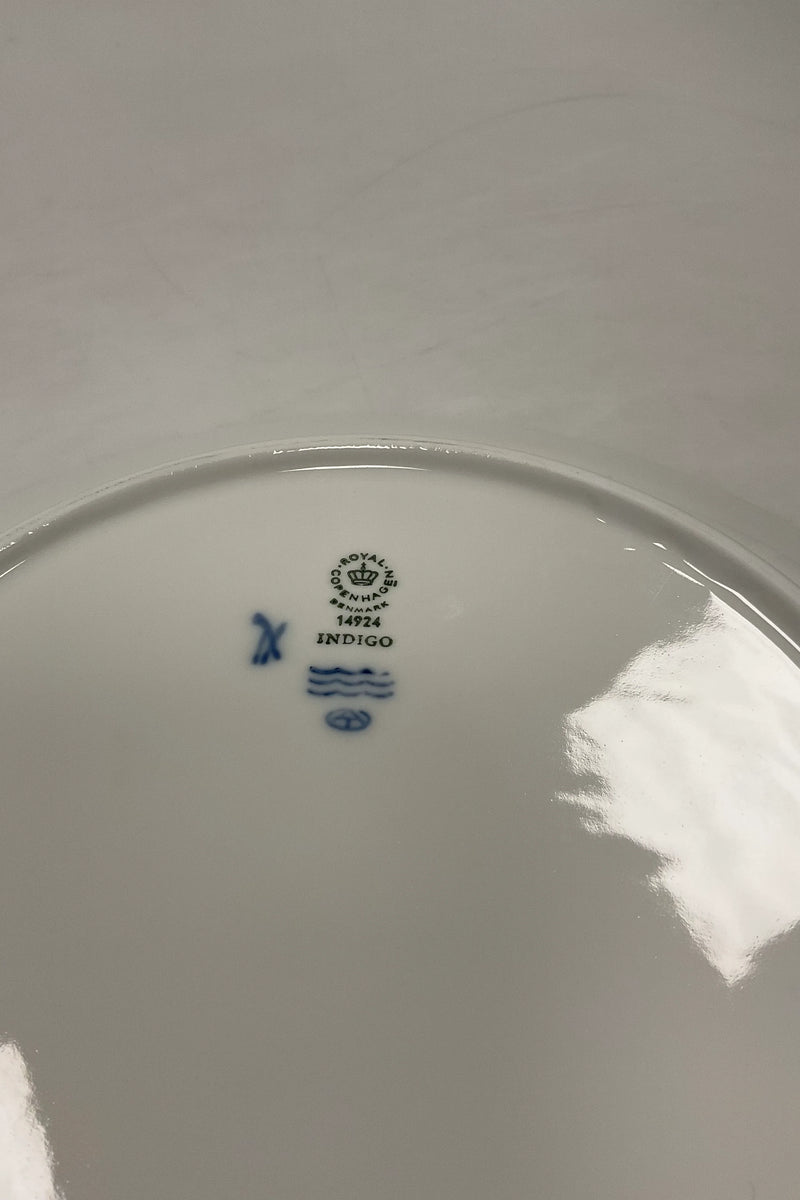 Royal Copenhagen Indigo Spisetallerken No 14924