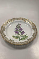 Royal Copenhagen Flora Danica Tallerken med gennembrudt kant No 20 / 3526