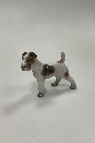 Dahl-Jensen Figur Ruhåret Foxterrier No. 1118