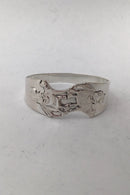 Hans Wullum Silver Napkin Ring Little Red Riding Hood and the Wolf