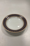 Royal Copenhagen Liselund Dark Blue Deep Plate No 605