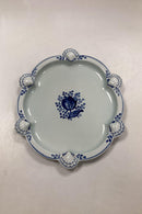 Royal Copenhagen/Aluminia Blå Tranquebar Fad med muslinger No 3044/1048