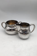 Evald Nielsen Sølv Fløde Sukker Sæt (1927+1928)