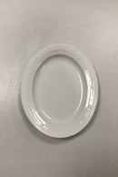Royal Copenhagen Weiß Flora Danica Perle Oval servieren Schüssel Nr. 3516