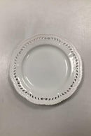 Royal Copenhagen Flora Danica Pearl Pattern White plate with pierced edge 3553