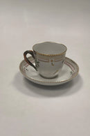 Royal Copenhagen Flora Danica Kaffekop og Underkop No. 20 / 3597