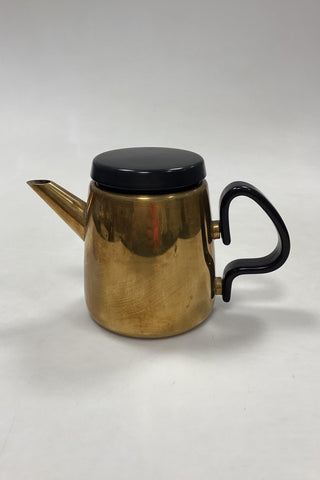 Georg Jensen Henning Koppel Mokka-Kanne aus Messing 12cm