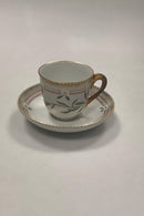 Royal Copenhagen Flora Danica Kaffekop og Underkop No. 20 / 3597