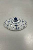 Royal Copenhagen Musselmalet Riflet låg til sovseskål No 207.