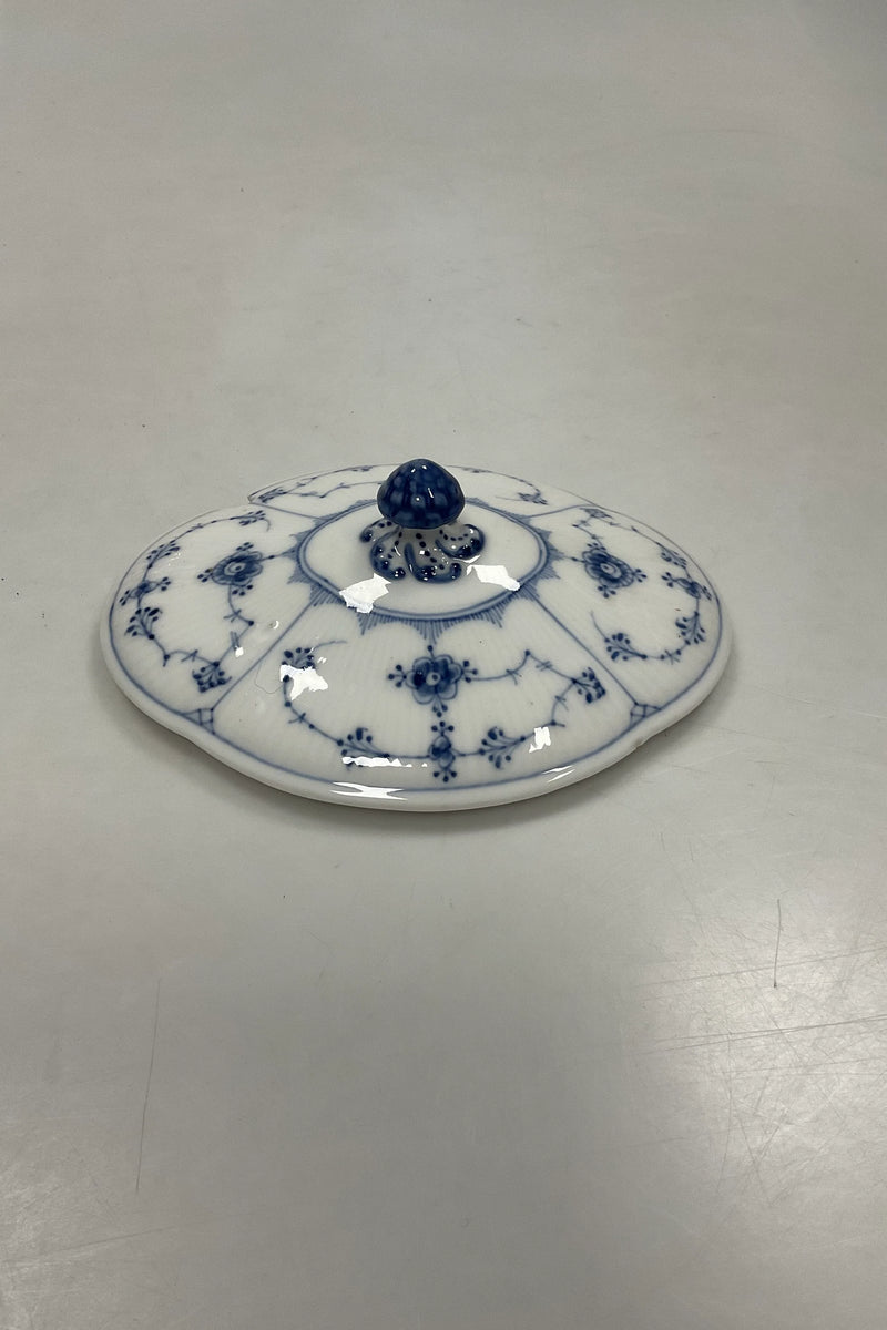 Royal Copenhagen Musselmalet Riflet låg til sovseskål No 207.