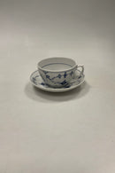 Royal Copenhagen Blue Fluted Plain Large Cup and saucer No 69
