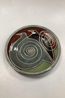 Kähler Keramik Stentøjsfad med Fugle