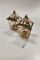 乔治-詹森圣诞收藏品灯笼的茶点