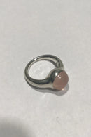 Georg Jensen Sterling Silber Ring Nr. 453 Rosa Tröpfchen Rosa Quarz