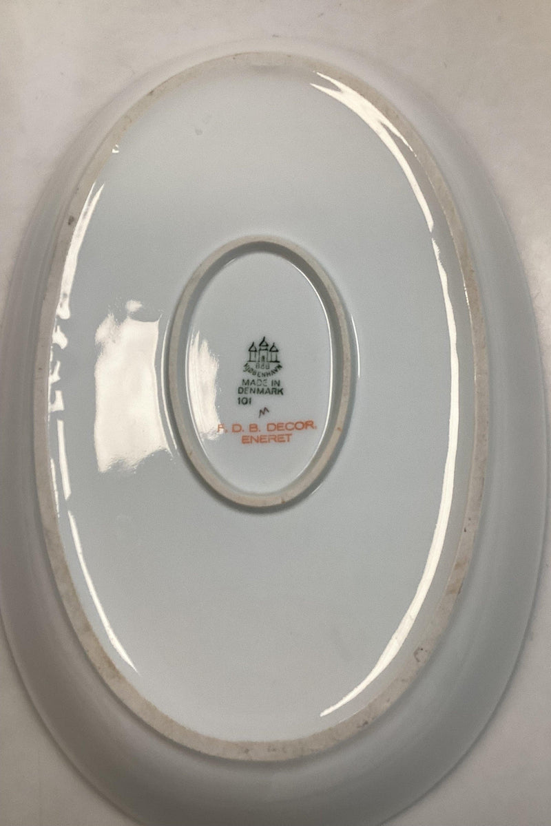 Bing og Grøndahl Fruesko Ovalt Fad No. 101