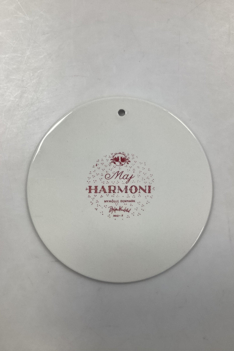 Bjørn Wiinblad: Rød maj platte fra Nymølle - HARMONI