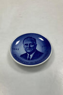 Royal Copenhagen 2010 Plaque Franklin D. Roosevelt 1858-1919 No 179