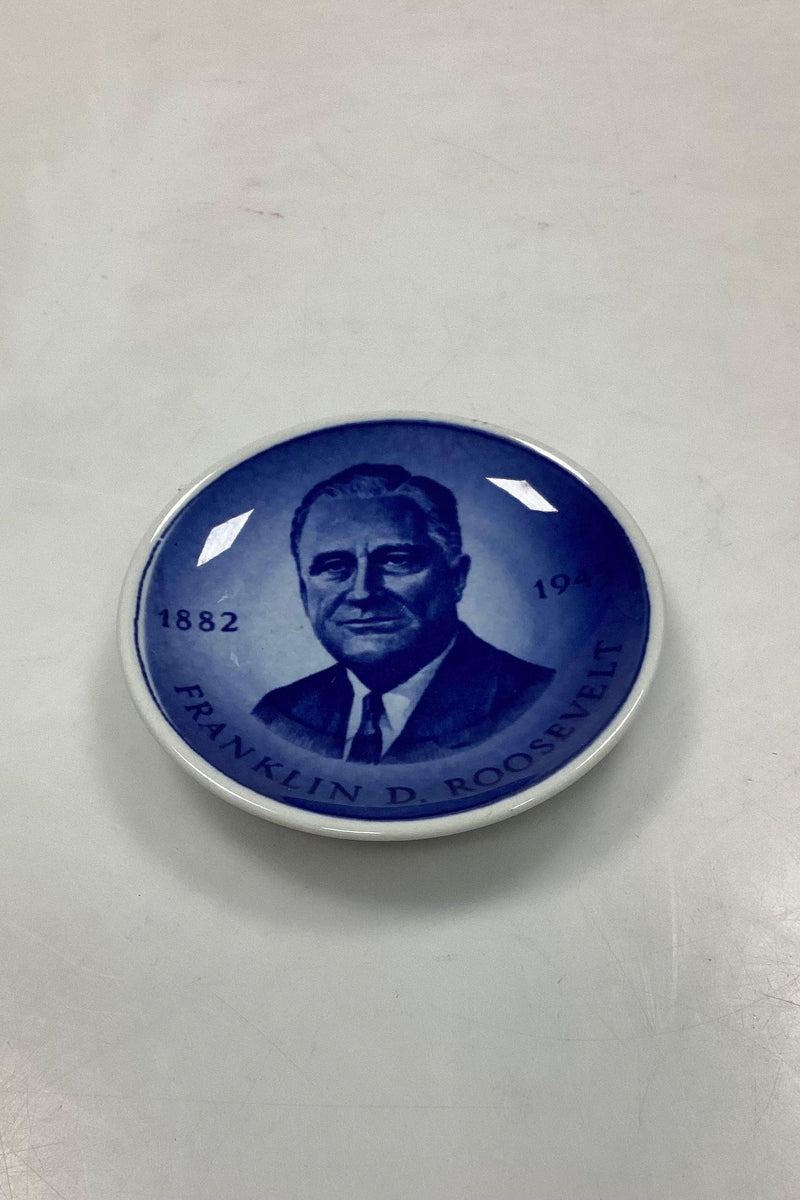 Royal Copenhagen 2010 Plaque Franklin D. Roosevelt 1858-1919 No 179