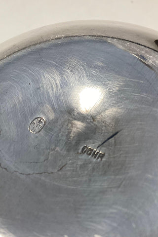 Cohr Hans Bunde Sterling Sølv Sovseskål med håndtag