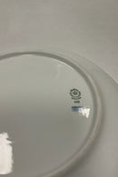 Royal Copenhagen White Magnolia with glazed relief Cake dish No 422